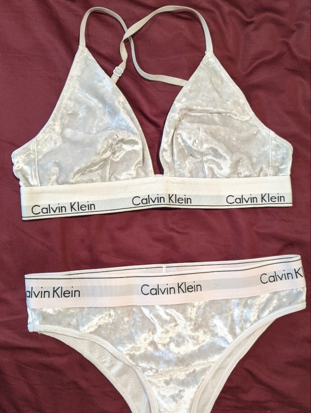 Crushed Velvet Set